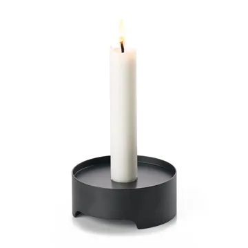 Singles ljusstake Ø9 cm - Black - Zone Denmark