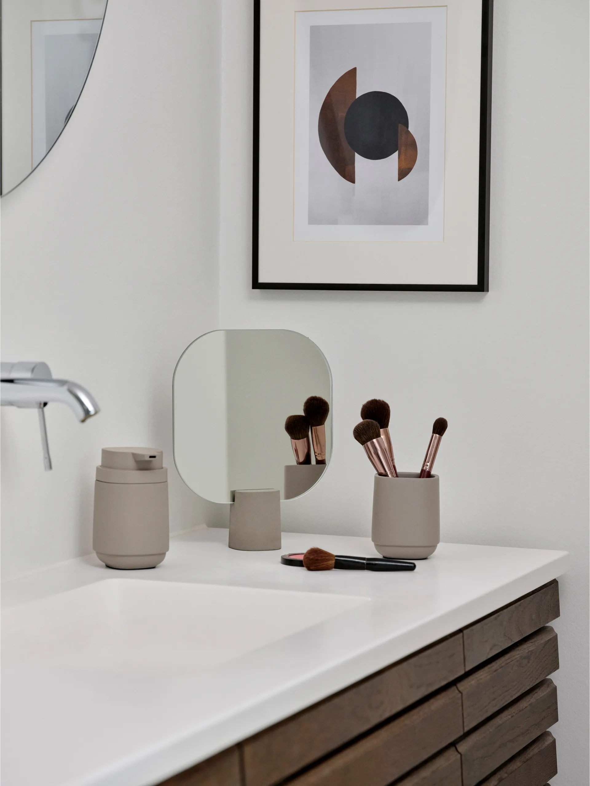 Time bordsspegel 26,5 cm, Concrete Zone Denmark