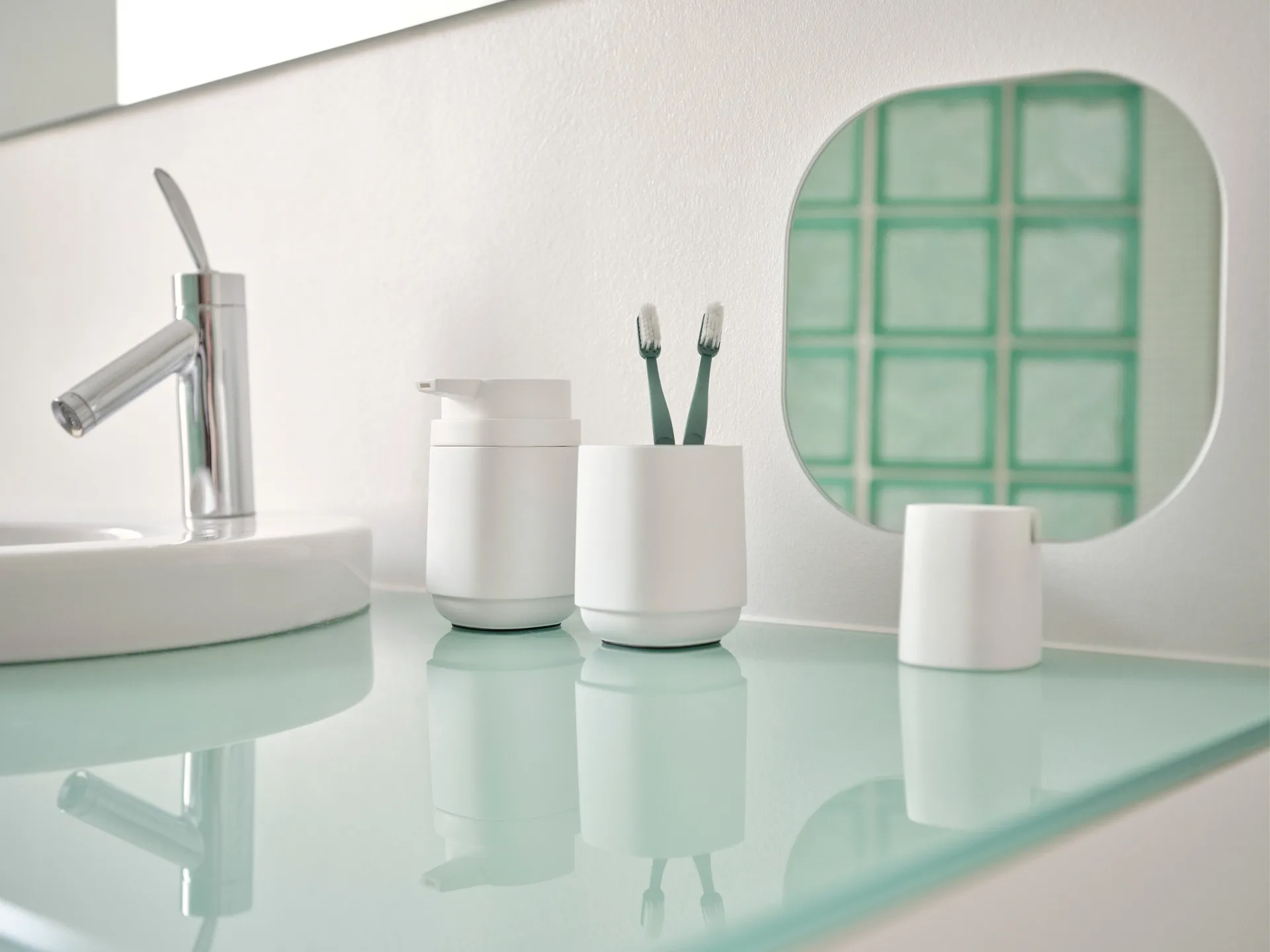 Time bordsspegel 26,5 cm, White Zone Denmark