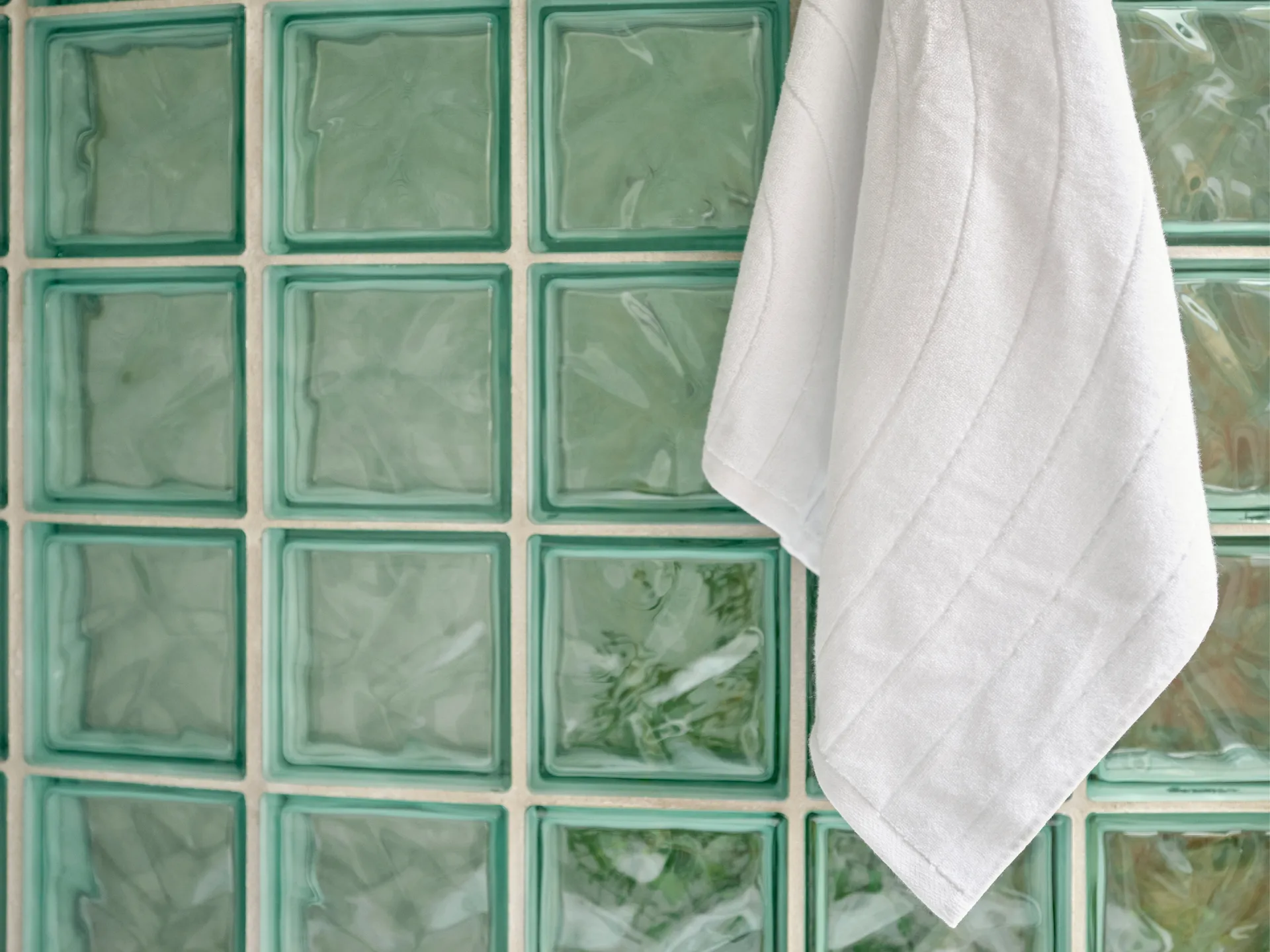 Time handduk 50x100 cm, White Zone Denmark