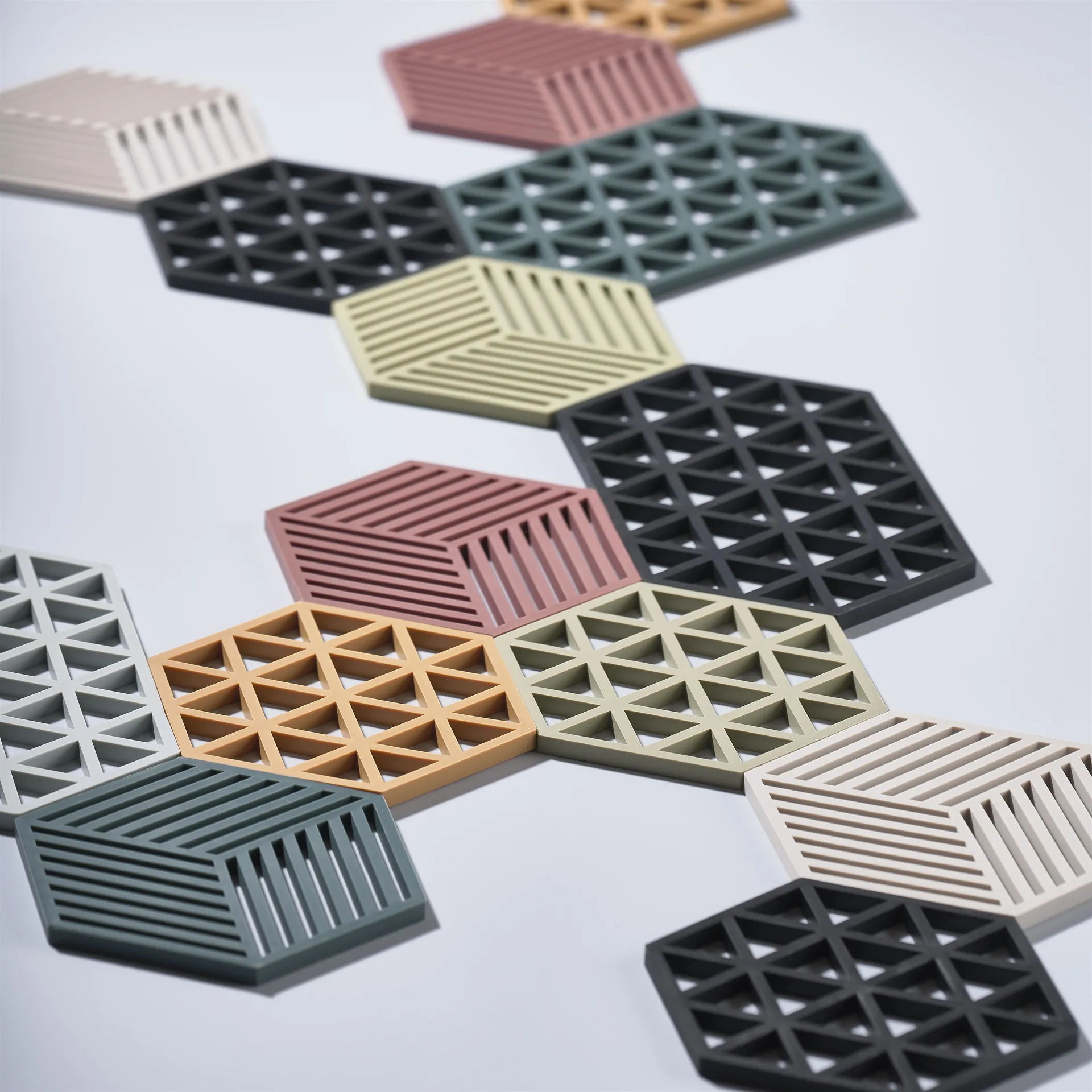 Triangle grytunderlägg, cool grey Zone Denmark