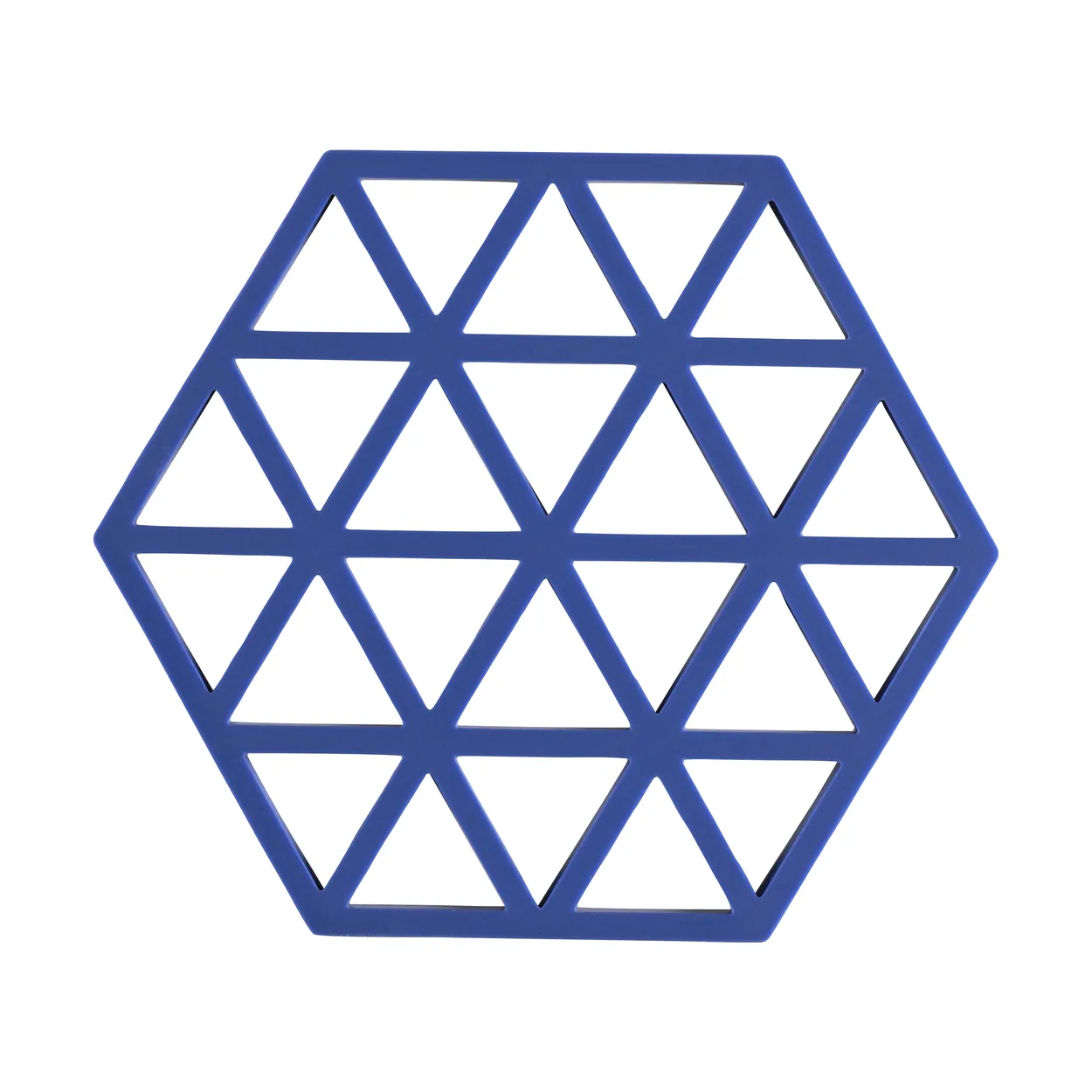 Zone Denmark Triangle grytunderlägg Indigo | Skandinavisk Design | Grytunderlägg | Blå
