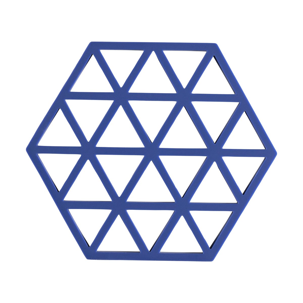 Zone Denmark Triangle grytunderlägg Indigo | Skandinavisk Design | Grytunderlägg | Blå