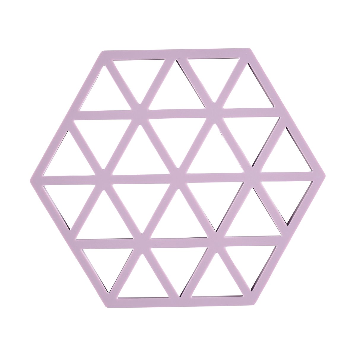 Zone Denmark Triangle grytunderlägg Lupine | Skandinavisk Design | Grytunderlägg | Lila