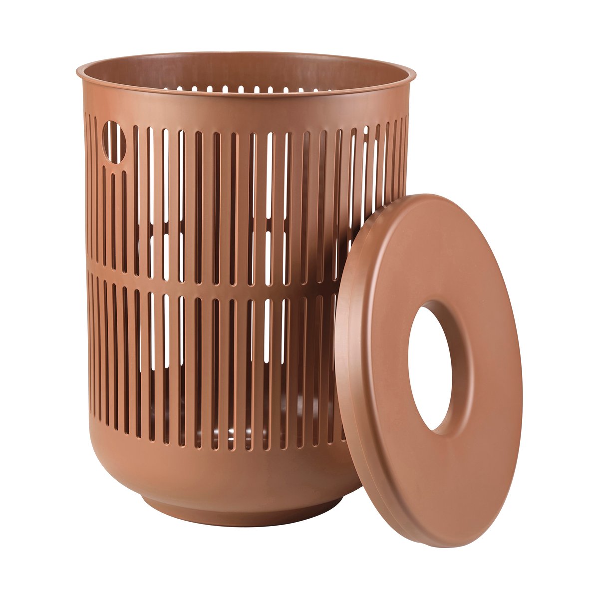 Zone Denmark Ume tvättkorg Terracotta | Skandinavisk Design | Tvättkorgar | Röd