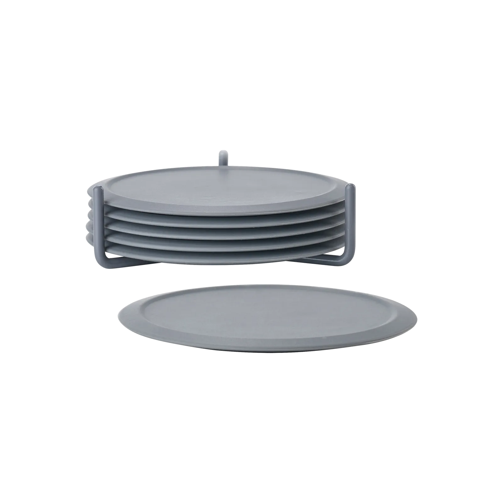 Zone Denmark glasunderlägg m hållare, Cool grå Zone Denmark