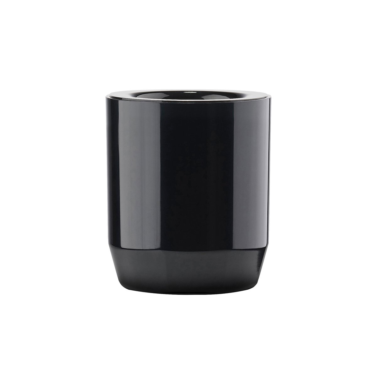 Zone Denmark Zone Suii tandborstmugg 9 cm Black | Skandinavisk Design | Tandborsthållare | Svart