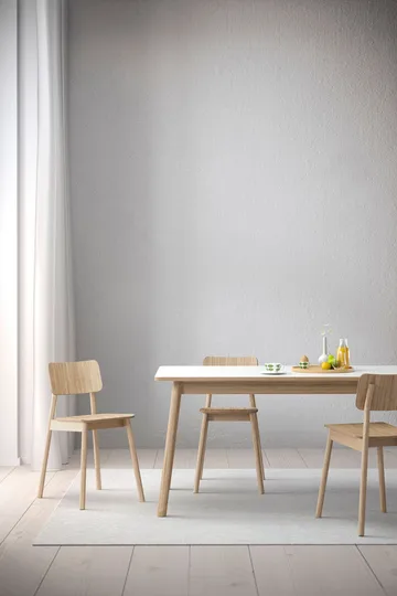 Dino+ matbord med tilläggsskiva - vit, ekstativ, 2st tilläggsskivor - Zweed