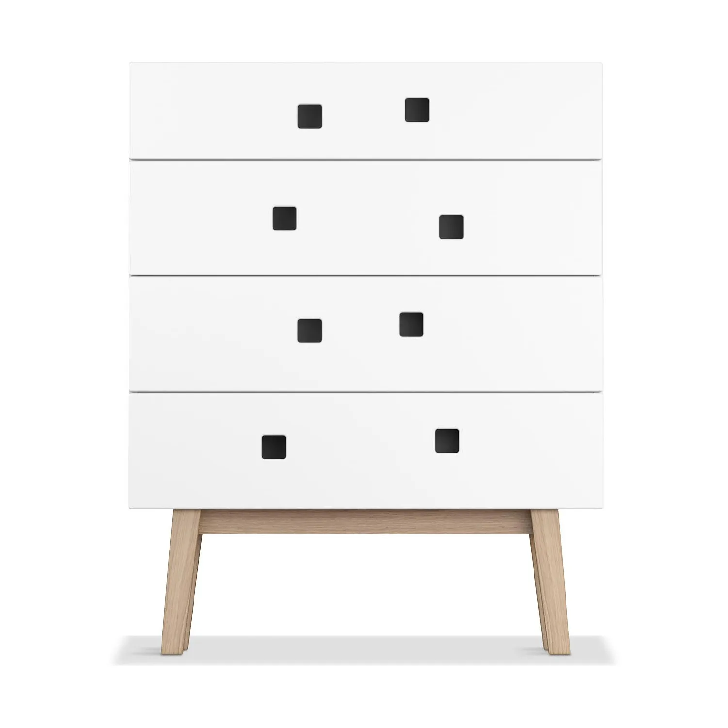 Peep B3 byrå, vit, retro, ekstativ Zweed