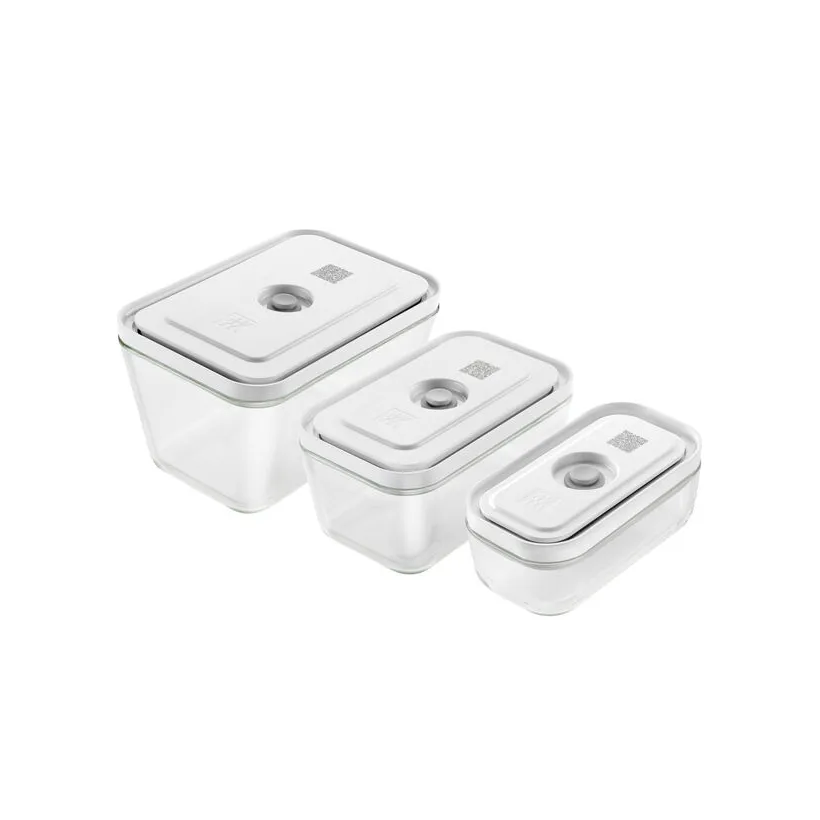 Fresh & save vakuum matlåda 3 delar, Borosilikatglas Zwilling