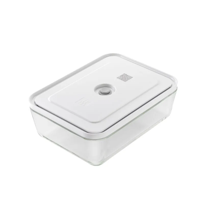 Fresh & save vakuum rektangulär matlåda 2 L, Borosilikatglas Zwilling