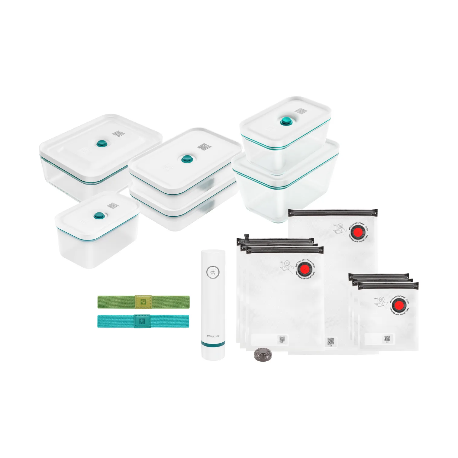 La-Mer vakuum startset glas, 16 delar Zwilling