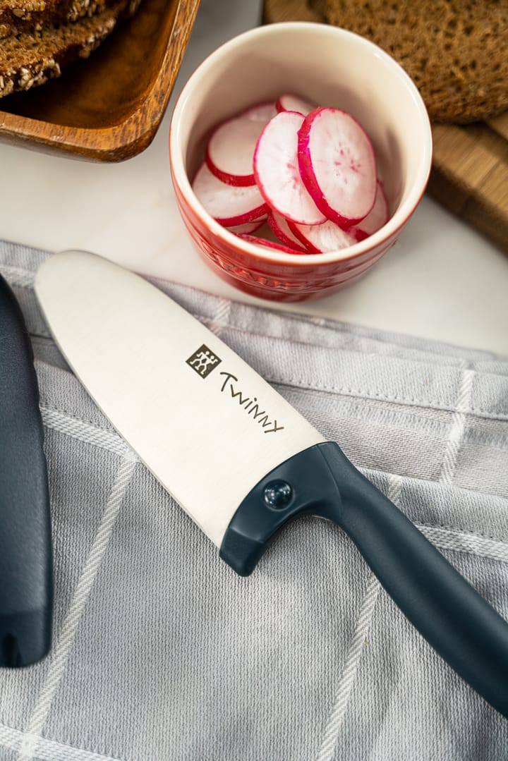 Twinny kockkniv 10 cm, Blå Zwilling