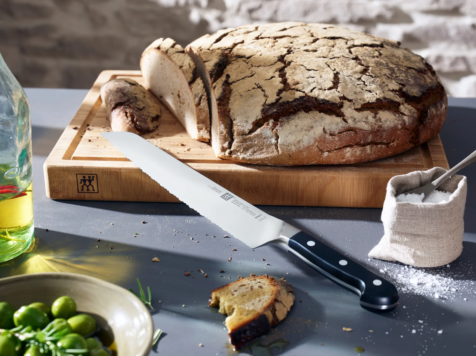 Zwilling bambu skärbräda, Stor Zwilling