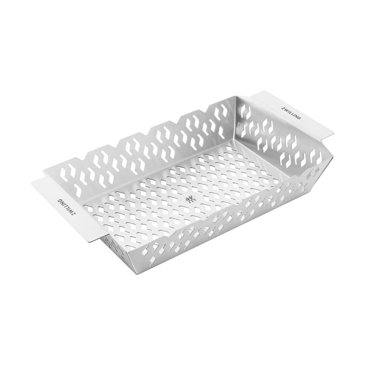 Zwilling BBQ+ rektangulär grillkorg 36x20 cm - Rostfritt stål - Zwilling