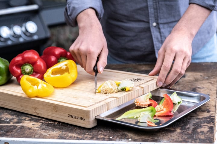 Zwilling BBQ+ skärbräda bambu uppsamlingsbricka, 39x30 cm Zwilling