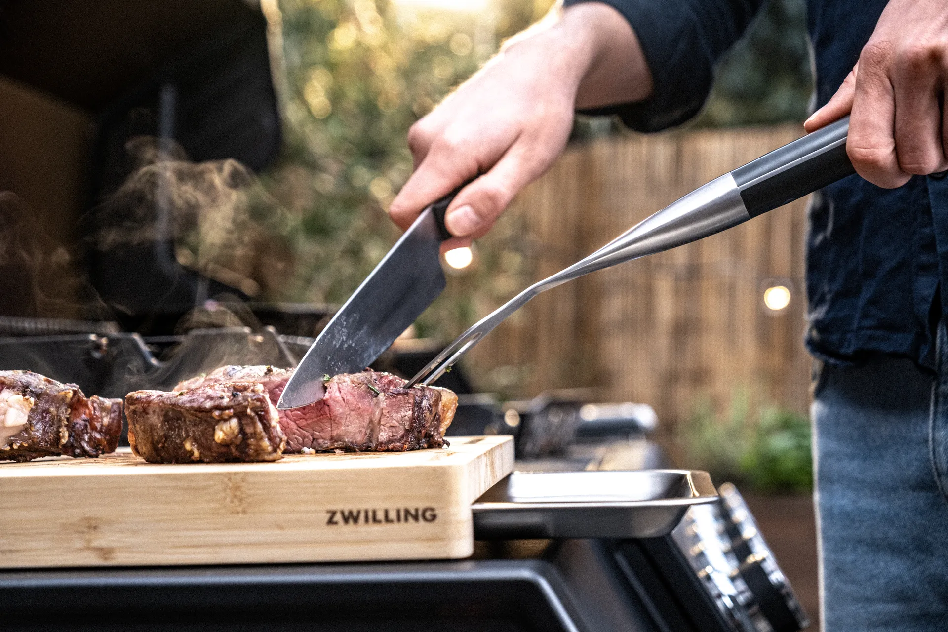 Zwilling BBQ+ trancheringsgaffel 41 cm, Svart-rostfritt stål Zwilling