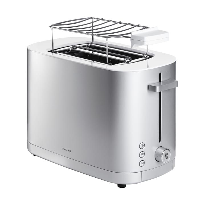 Zwilling brödrost med brödvärmare 2 korta fack - Silver - Zwilling