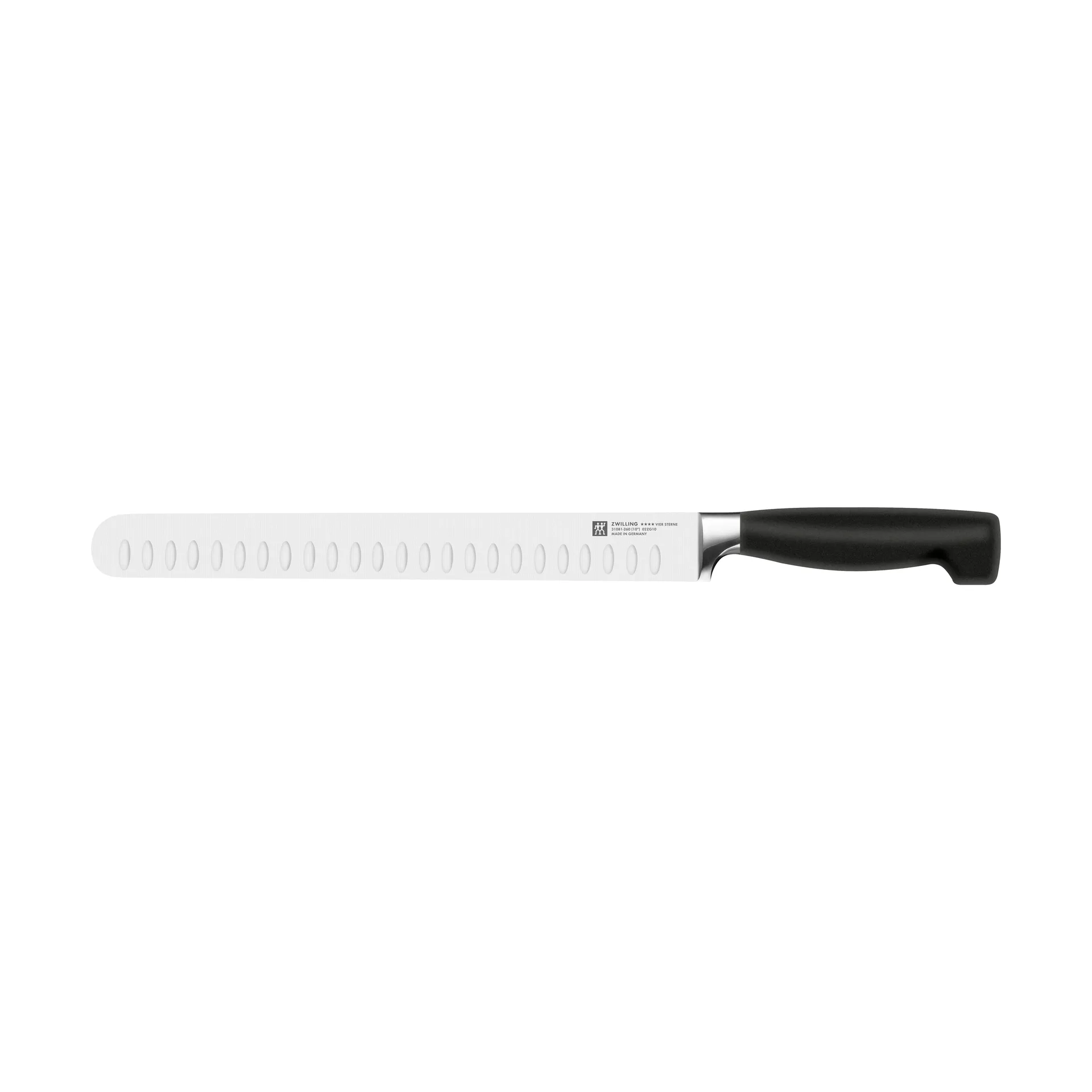 Zwilling Four star filé/trancherkniv 26 cm, Svart-rostfritt stål Zwilling