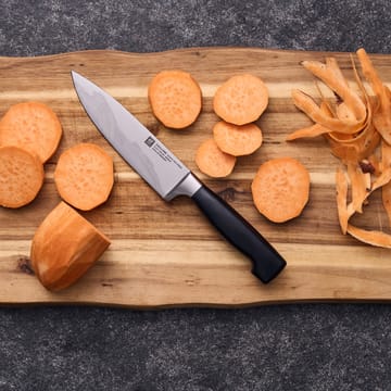 Zwilling Four star kockkniv 16 cm - Svart-rostfritt stål - Zwilling