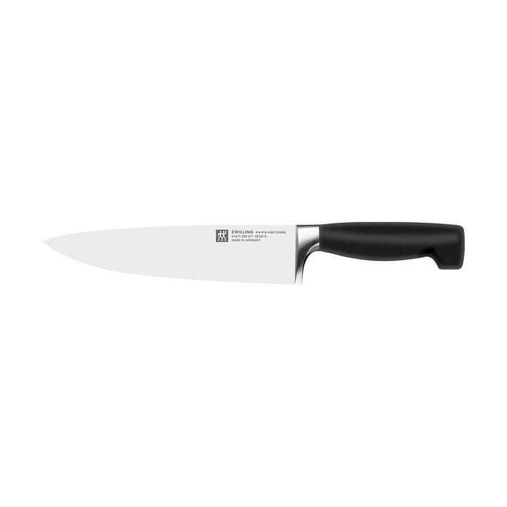 Zwilling Four star kockkniv 20 cm - Svart-rostfritt stål - Zwilling