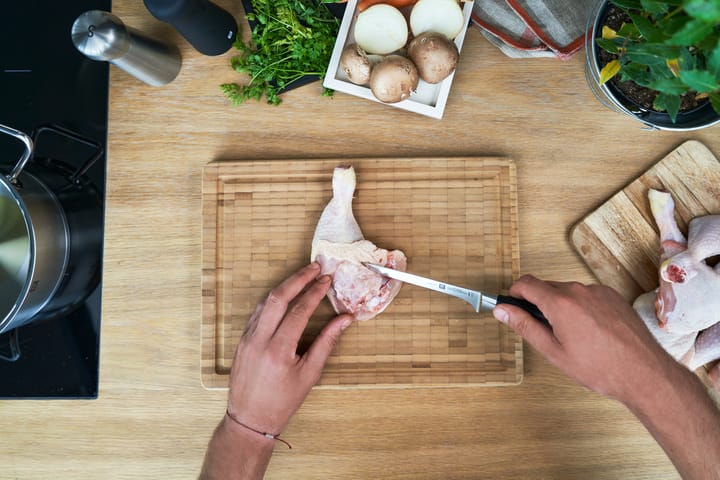 Zwilling Four star urbeningskniv 14 cm, Svart-rostfritt stål Zwilling