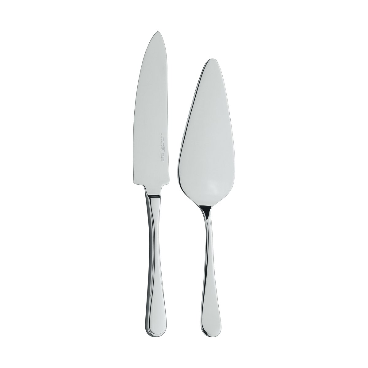 Zwilling Jessica tårtset 2 delar Rostfritt stål | Skandinavisk Design | Tårtspadar | Silverfärgad