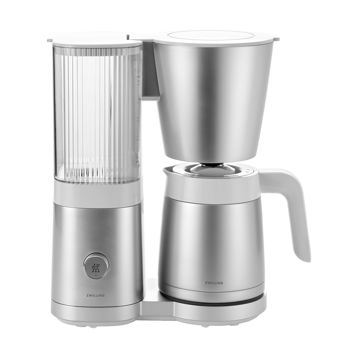 Zwilling kaffebryggare 1,25 L Silver | Skandinavisk Design | Kaffebryggare | Silverfärgad