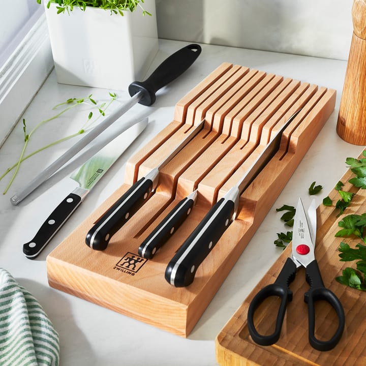 Zwilling knivförvaring 41x15,5x4,8 cm, Bokträ Zwilling