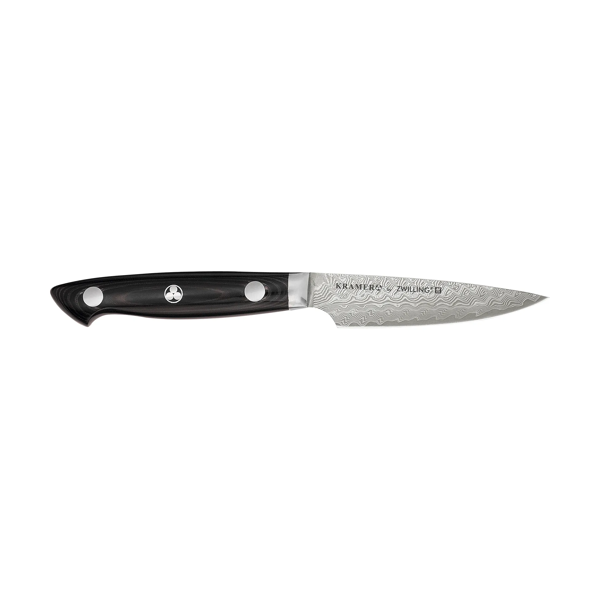 Zwilling Kramer euro stainless skalkniv 9 cm, Damaskus-svart Zwilling