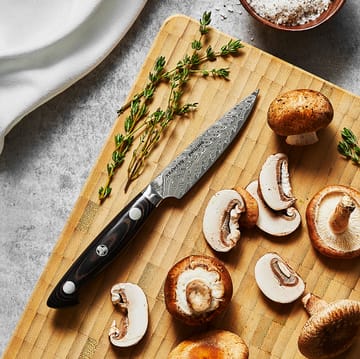 Zwilling Kramer euro stainless skalkniv 9 cm - Damaskus-svart - Zwilling
