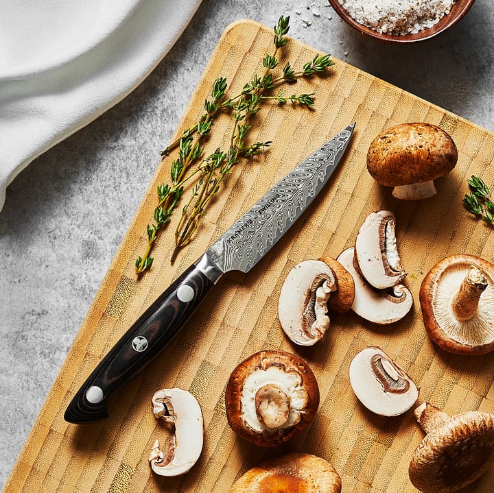 Zwilling Kramer euro stainless skalkniv 9 cm, Damaskus-svart Zwilling