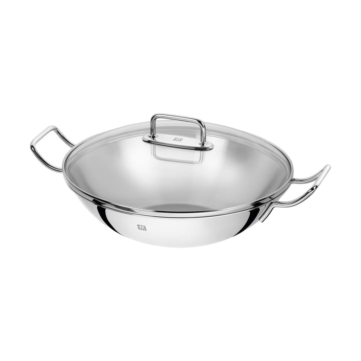 Zwilling Plus wokpanna glaslock Ø32 cm - Rostfritt stål - Zwilling
