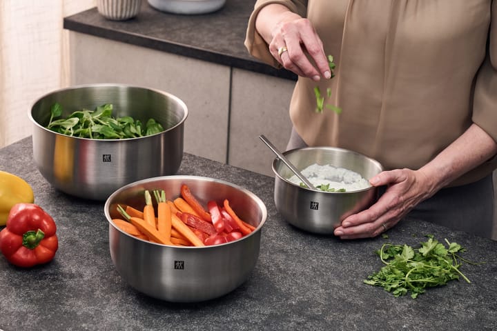 Zwilling Prep bunke 3 delar, Rostfritt stål Zwilling