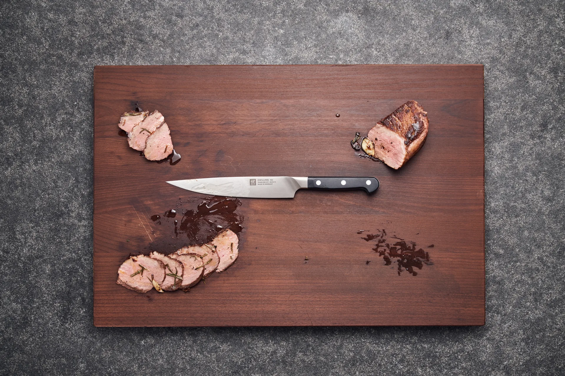 Zwilling Pro filé/köttkniv 16 cm, Svart-rostfritt stål Zwilling