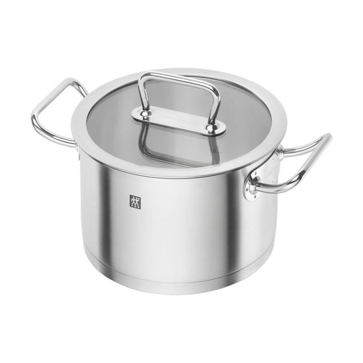 Zwilling pro gryta hög med glaslock rostfritt stål - 3,5 L - Zwilling