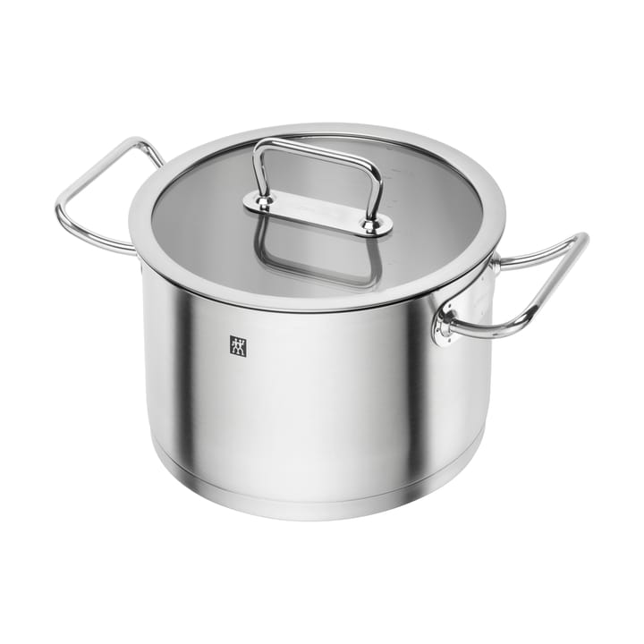 Zwilling pro gryta hög med glaslock rostfritt stål - 6,2 L - Zwilling