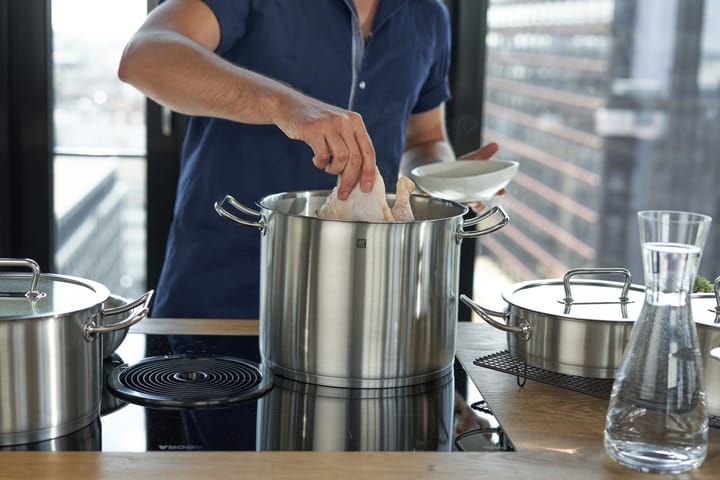 Zwilling pro gryta högsidig med glaslock, 13,3 L Zwilling
