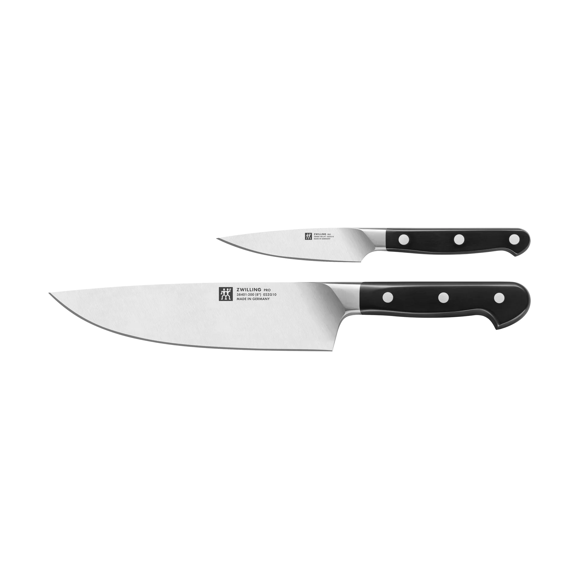 Zwilling Pro knivset 2 delar, Svart-rostfritt stål Zwilling