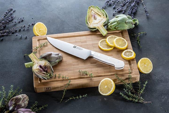 Zwilling Pro le Blanc kockkniv 20 cm, Vit-rostfritt stål Zwilling