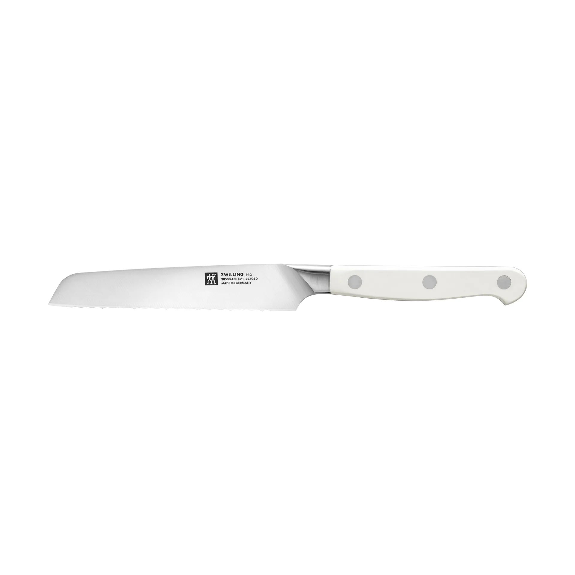 Zwilling pro le blanc tandad allkniv 13 cm, Vit-rostfritt stål Zwilling