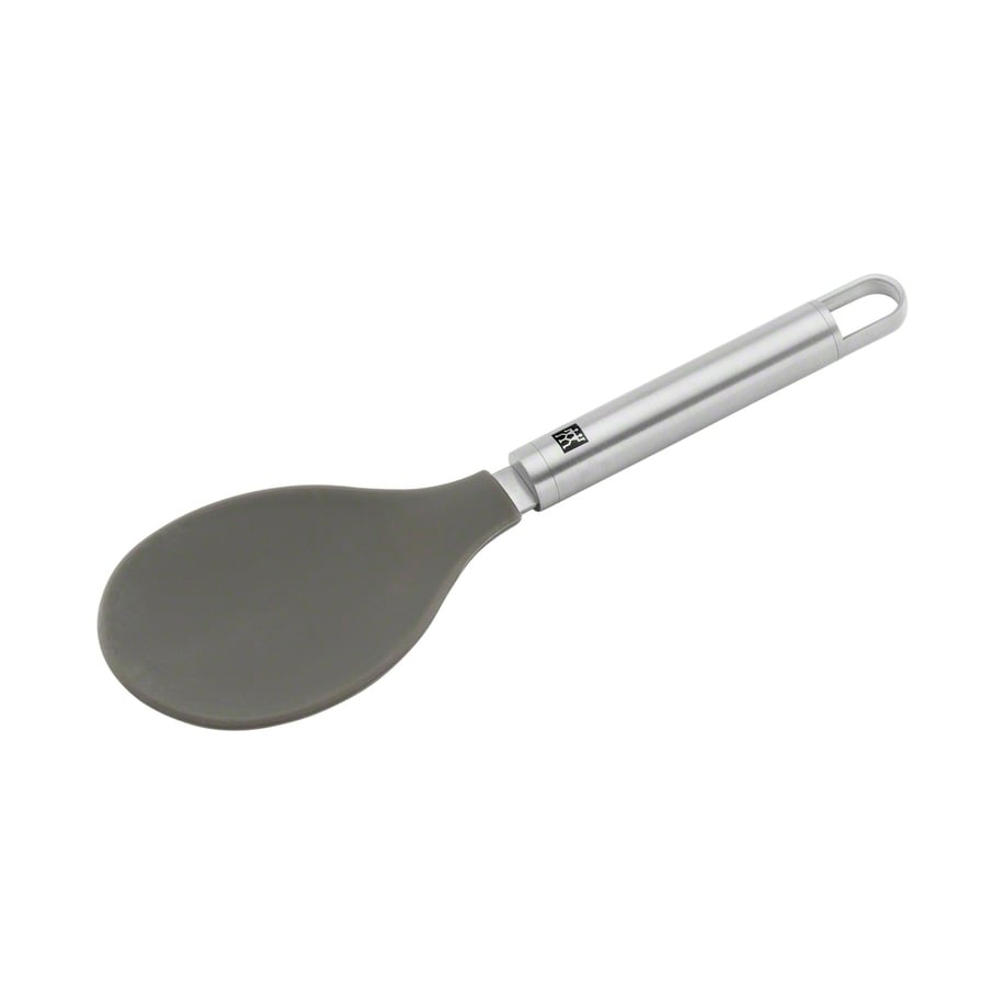 Zwilling Pro serveringssked silikon 25,5 cm Grå | Skandinavisk Design | Slevar & Skedar | Silverfärgad