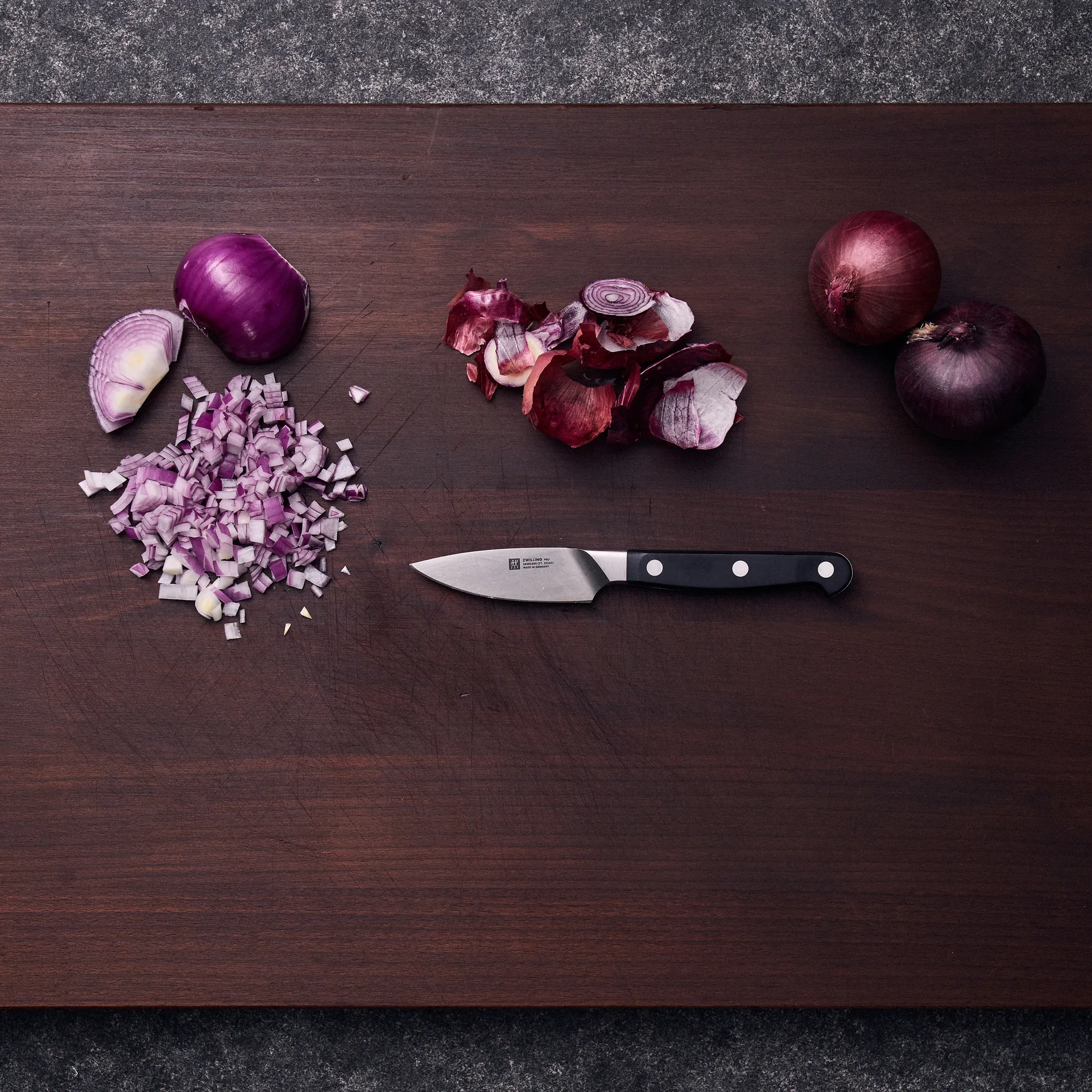 Zwilling Pro skalkniv 8 cm, Svart-rostfritt stål Zwilling