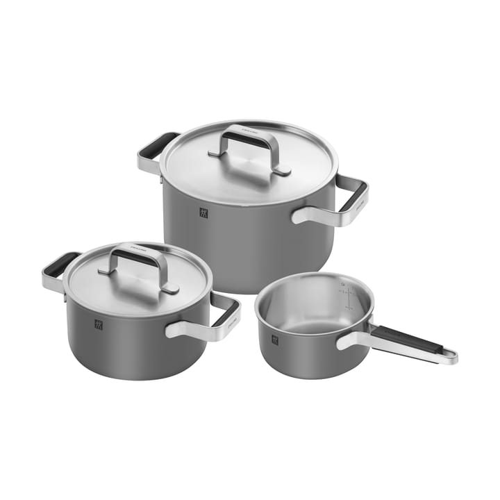 Zwilling Pure kastrullset 5 delar - Grå - Zwilling
