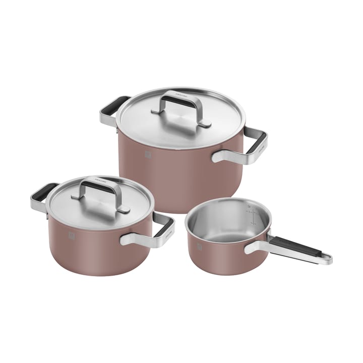 Zwilling Pure kastrullset 5 delar - Rosa - Zwilling
