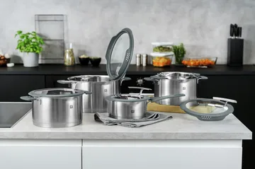Zwilling Simplify grytset 5 delar - Silver - Zwilling