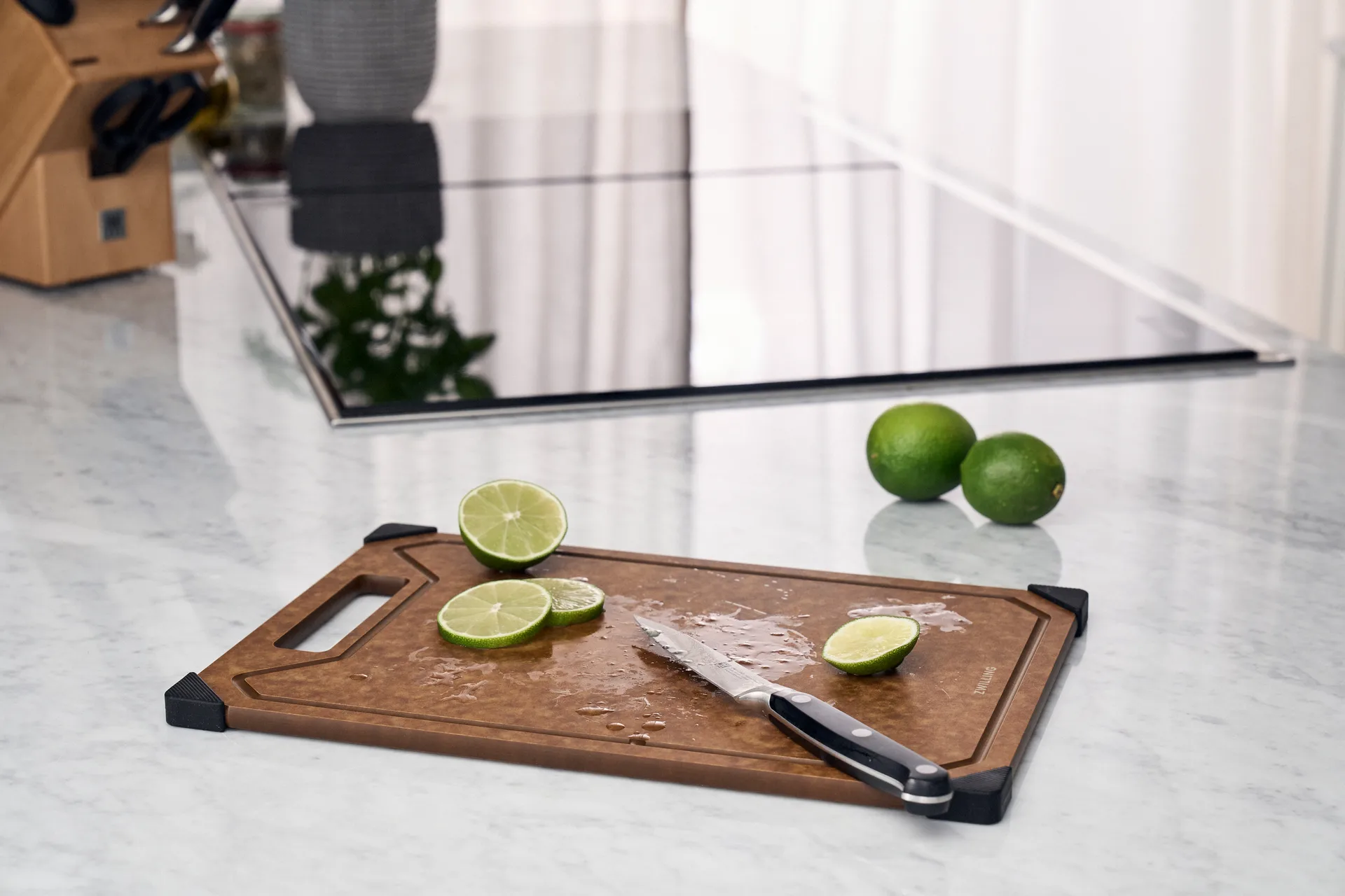 Zwilling skärbärda träfiber brun, M Zwilling