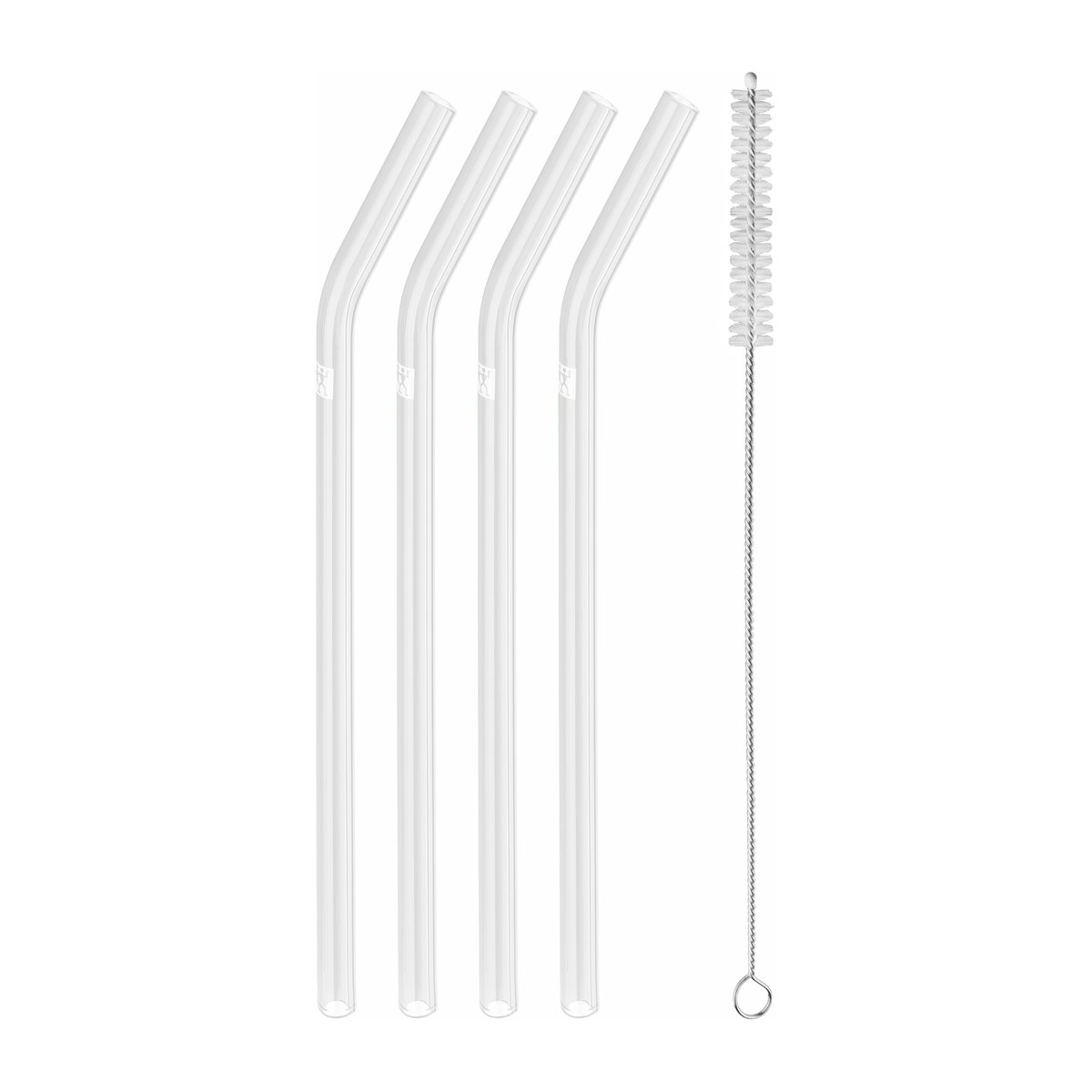 Zwilling Sorrento sugrör böjd 4-pack Klar | Skandinavisk Design | Vin- & bartillbehör | Transparent