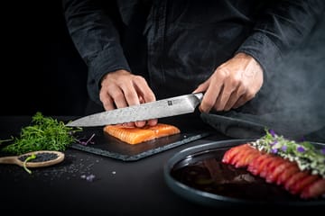 Zwilling Tanrei filékniv 23 cm - Damaskus-svart - Zwilling