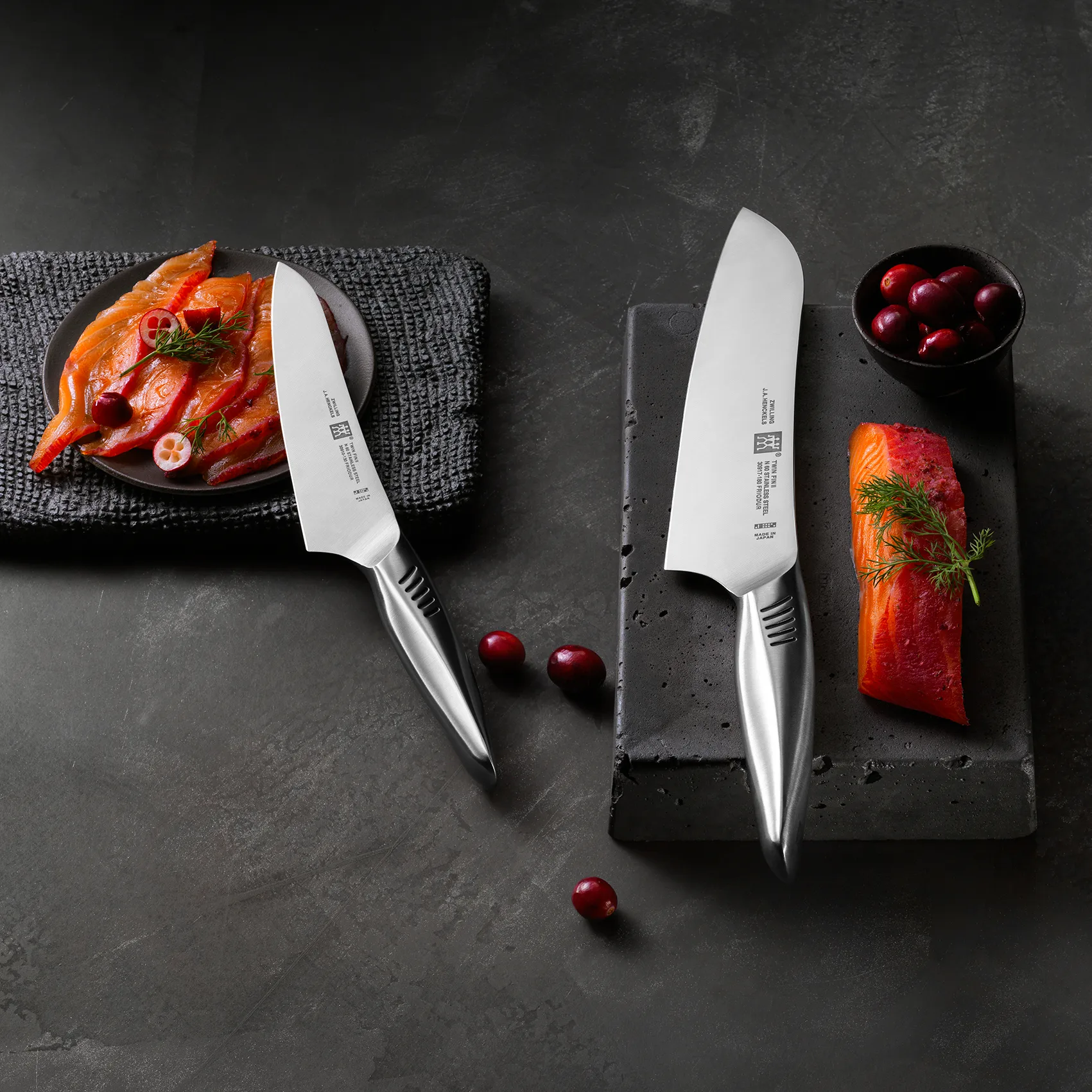 Zwilling Twin Fin II santokukniv, 16,5 cm Zwilling